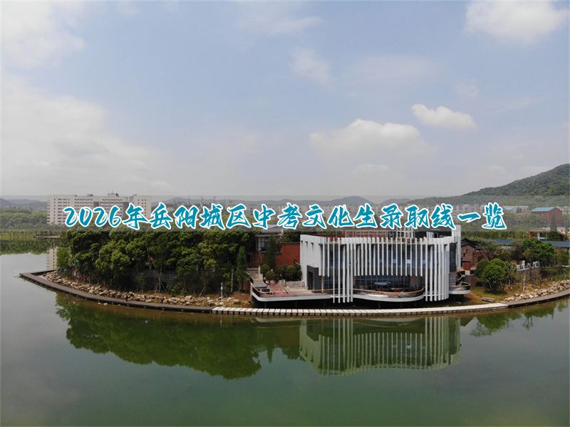 2026年岳阳城区中考文化生录取线一览